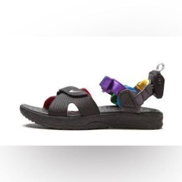 Nike ACG Air Deschutz "Be True" Sandals CU9189 900 Mens Size 8 Multicolor Straps - Picture 1 of 11